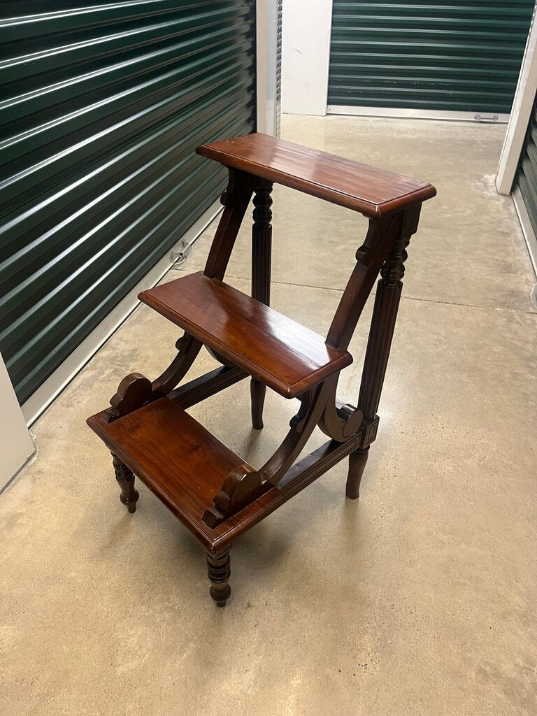 Vintage Three-Tiered Step Stool