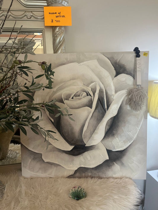 Abstract Floral Wall Art