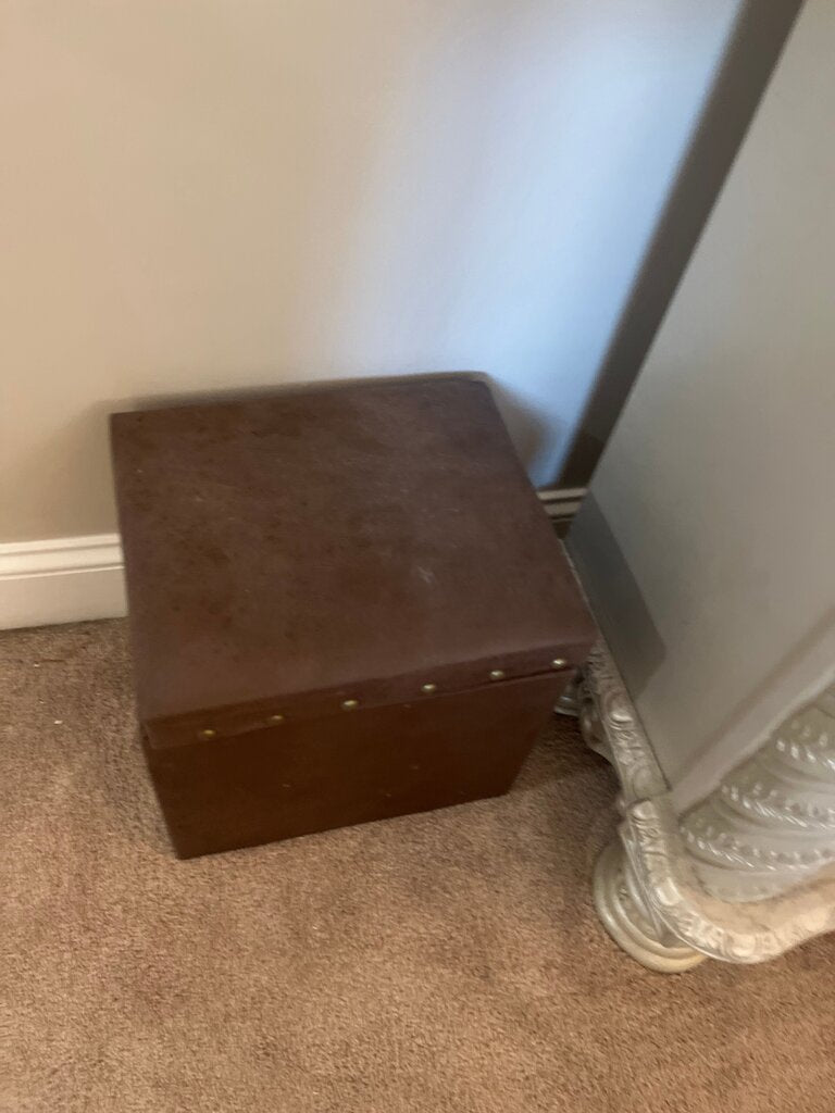 Vintage Brown Storage Box