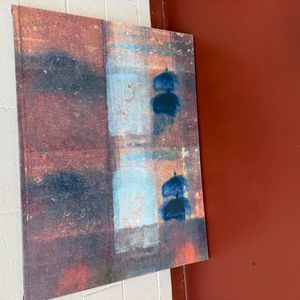 Abstract Mixed Media Canvas Art