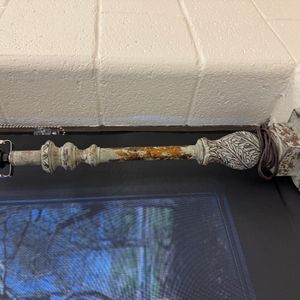 Antique Newel Post Lamp Base