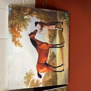 Equestrian Portrait Painting by Francis Sartorius
