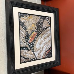 Framed Mosaic Art Panel