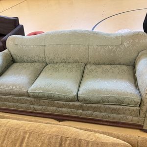 Vintage Drexel Heritage Skirted Sofa